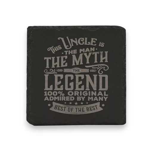 Picture of LEGEND SLATE COASTER - UNCLE
